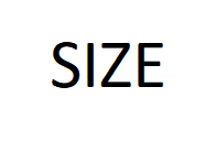 Change size of selected object.